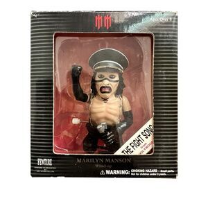 Marilyn Manson The Fight Song Holy Wood Wind Up Action Figure Fewture 2000s NIB